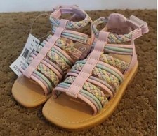 Baby Toddler Girls Falls Creek SELIA Pastels Gladiator Sandals Size 5 6 7 8 9 10