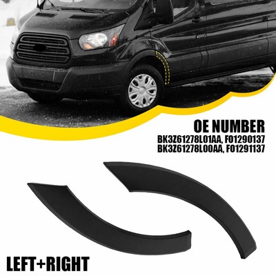 For Left & Right 2015-2024 Ford Transit 150/250/350/350HD Fender Flares Molding