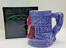 Applause DC Comics Batman Forever Ceramic Figural Mug Two Face New in Box