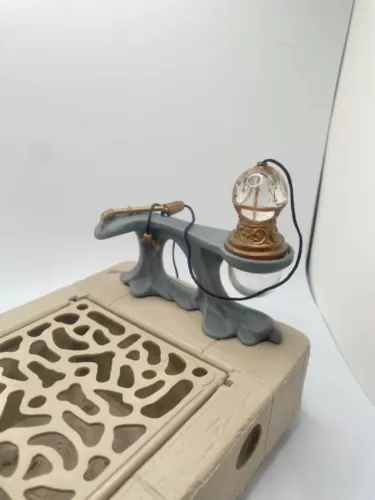 STAR WARS Vintage JABBA THE HUTT playset THRONE RAIL Repro Part W/ Hookah & Bowl