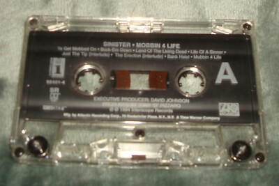 SINISTER MOBBIN 4 LIFE 1994 CASSETTE TAPE HIP HOP RAP 90s