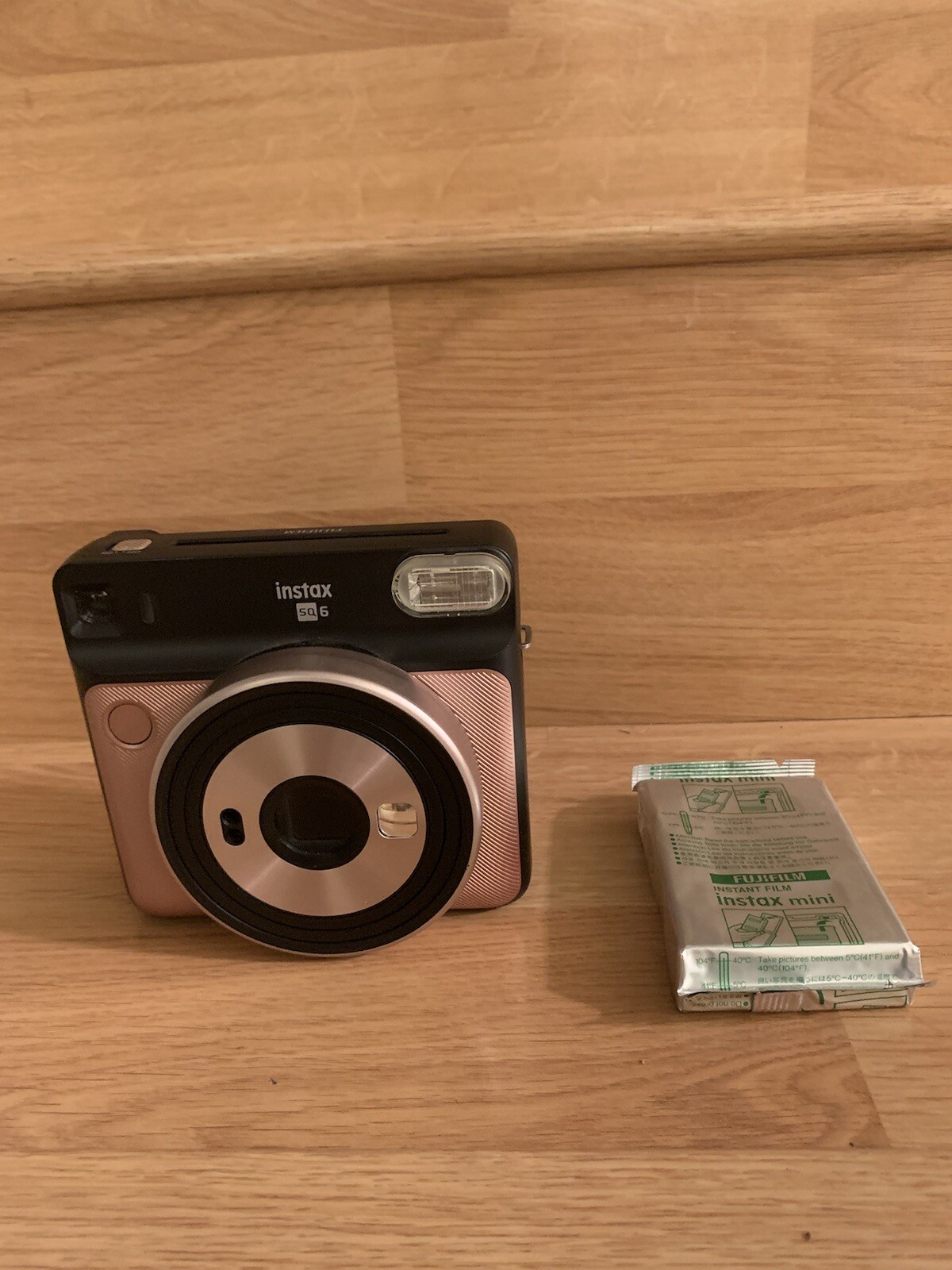 instax SQUARE SQ6 チェキ ブラッシュゴールド 【公式通販】