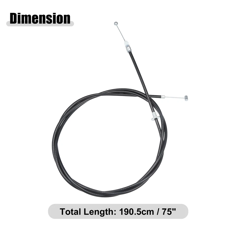 Pack of 1 for Toyota RAV4 2001-2005 Front Hood Latch Release Cable No.5363042060 - Изображение 3 из 4