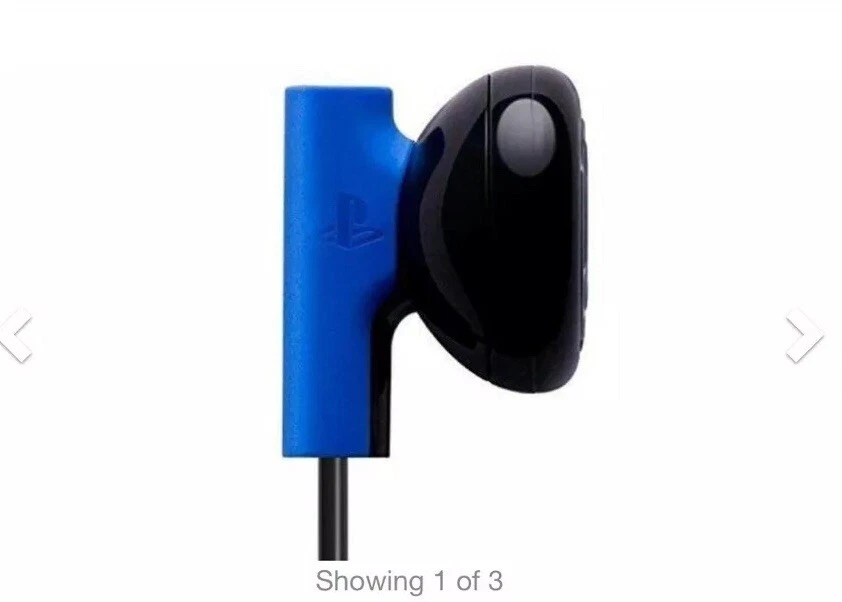 3 Sony Playstation 4 PS4 Headset Earbud Microphone Earpiece Clip Original OEM - Image 2 of 4