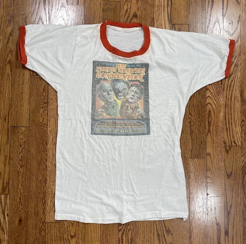 70s Famous Monster Convention Monster Mash T Shirt W 1970s vintage concert t-shirt, vintage, single stitch, B+ condition