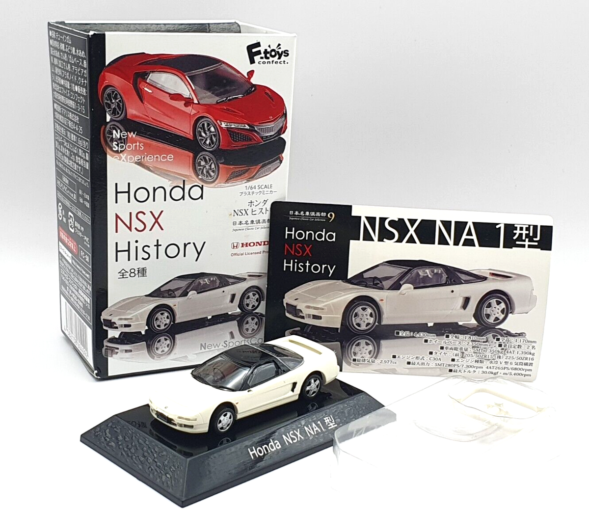 1/64 F-Toys HONDA ACURA NSX WHITE NA1 car model type r | eBay