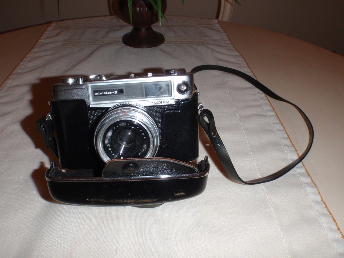 CAMARA DE FOTOS ANTIGUA YASHICA MINISTER-D 1970 T781446 JAPAN