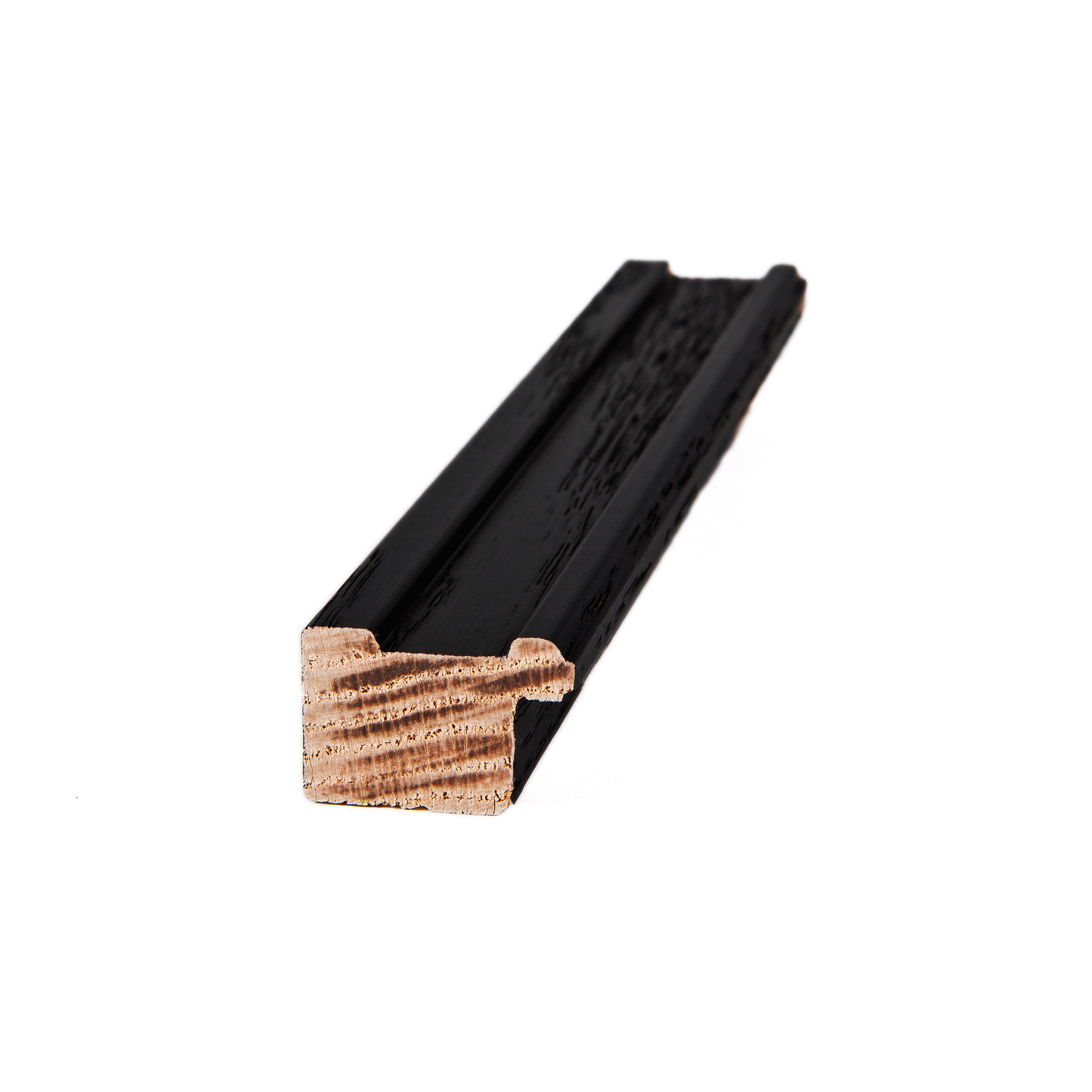 ArtToFrames 1.125" Custom Poster Frame Rich Black on Maple Wood 4107 ...