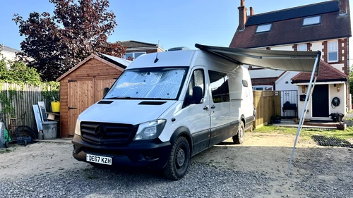 Mercedes Sprinter  XLWB Campervan, Fully off Grid, Sleeps 4, Indoor Shower