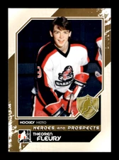 2010-11 ITG Heroes and Prospects Update # 200 Theoren Fleury Card (B75 Moose Jaw