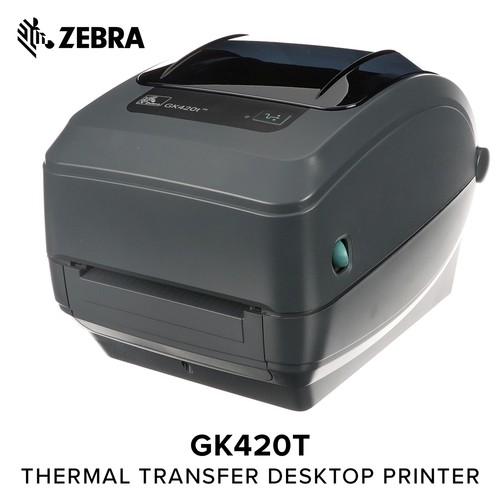 Zebra - GK420t Thermal Transfer Desktop Printer - GK42-102210-000 - Afbeelding 2 van 9