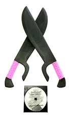 Kalaj Kutter Butterfly Training Sword Wing Chun Practice Pink Kung Fu WuShu DVD