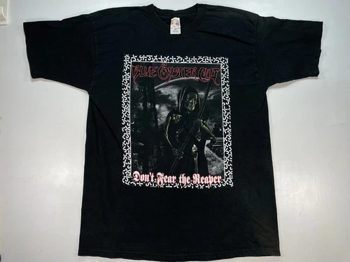 '99 Blue Oyster Cult Band Concert XL Y2K Faded Don't Fea Vintage vintage concert t-shirt, vintage, size XL, single stitch, B+ condition