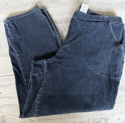 Just My Size Women’s Plus Size Stretch 2 Pocket Dark Wash Jeans Size 2X P
