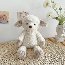 Soft Fluffy Sheep Toys Animal Stuffed 35cm Cuddly Lamb