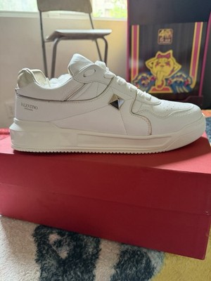 Valentino Garavani One Stud XL Lace-Up Sneakers BRAND NEW. Eu Size 44 1/2 Us 11