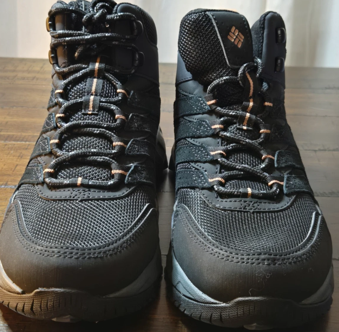 Mens Columbia STRATA TRAIL MID WP Size 7.5 Black Owl | eBay display picture 3