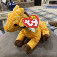 Twigs the Giraffe RARE beanie baby With Errors