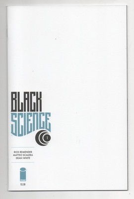 Image Comics Black Science #1 Blank Sketch Variant  2013 NM/M
