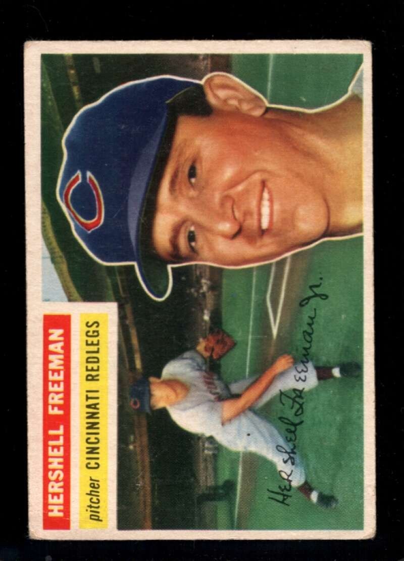 1956 Topps #242 Hershell Freeman GOOD+ Reds *F0624