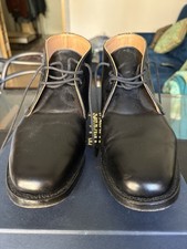 Tricker's chukka black 41 , 7 uk