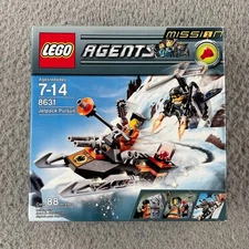 Lego Agents 8631 Jetpack Pursuit Brand New And Sealed 2008 Retired