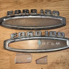 Vintage Ford 100 Fender Emblem Original Fender Vintage Ford 100 Fender Emblem Original Fender
