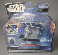 Star Wars Micro Galaxy Squadron Darth Vader's Tie Advanced Launch Edition