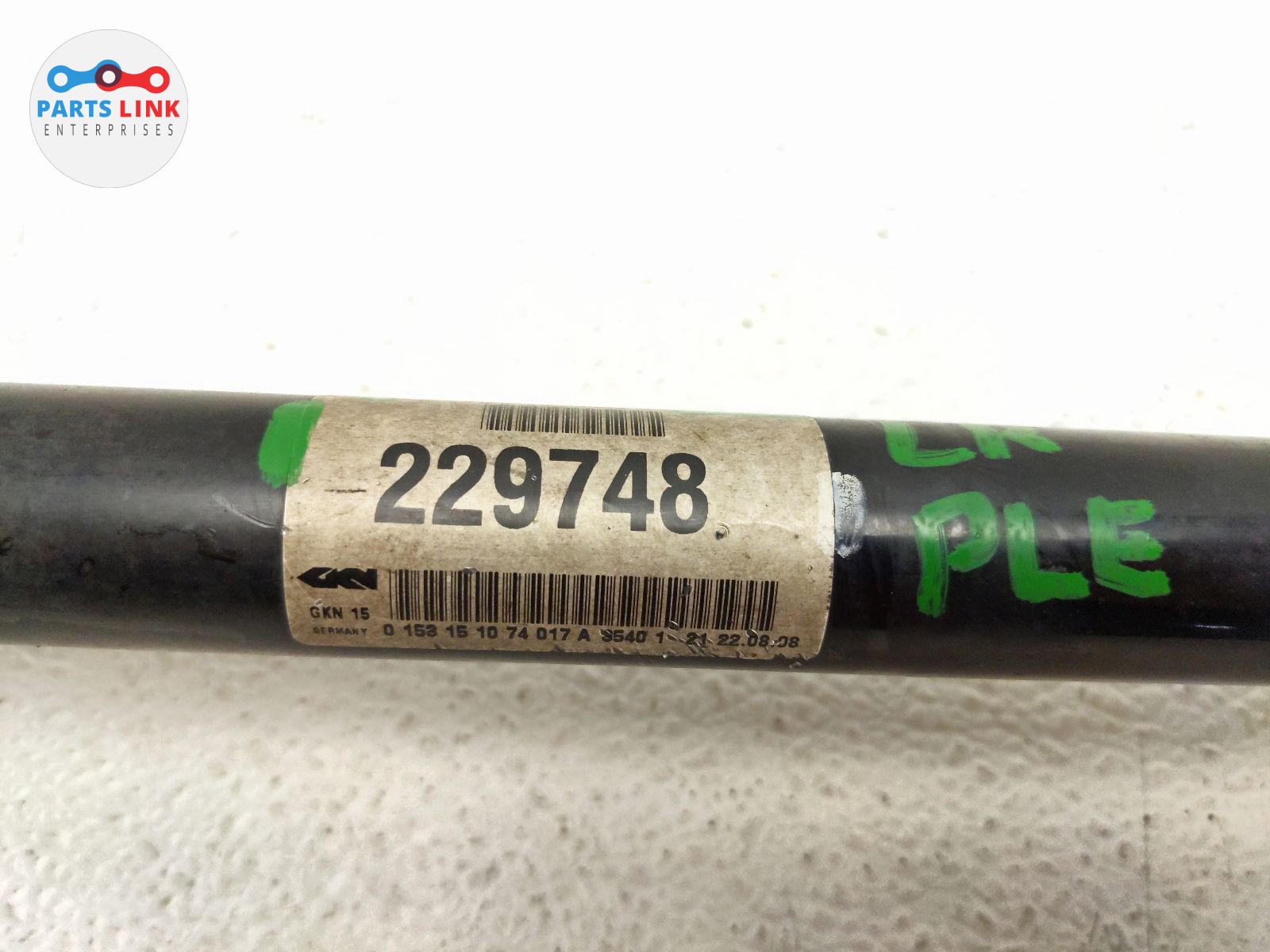 2007-19 MASERATI GRANTURISMO REAR AXLE SHAFT CV HALFSHAFT DRIVE JOINT M145 GT