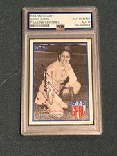 Doris Sams signed "Sammye" Beautiful/Rare Fritsch AAGPL Trading Card PSA