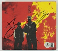 Dual SIGNED Twenty One 21 Pilots Clancy CD Jacket BAS Beckett COA Autograph