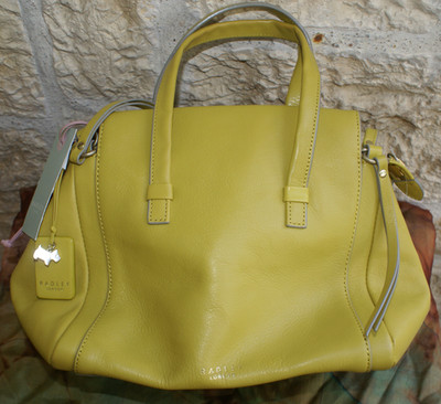 RADLEY London Tasche h'grün Handtasche Echtleder LUXUS NEU NP 235  