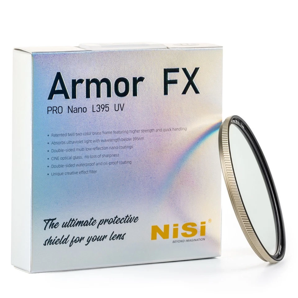 NiSi Armor FX PRO Nano L395 UV Protection Filter (82mm) - Image 3 of 3