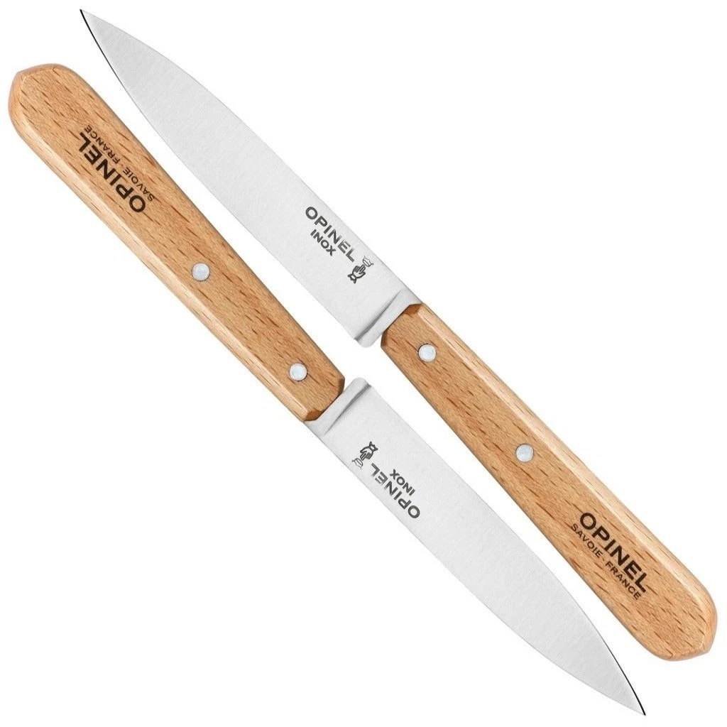 Opinel N°112 Set of 2 Paring Knives Natural 001223
Opens in a new window or tab