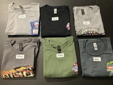 6 Pack Combo Nhra Drag Racing Offical Bundle Of National Event T Shirts Size Xl