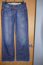 NEXT SLOUCH FIT BOYFRIEND WIDE LEG JEANS SIZE 6 REGULAR