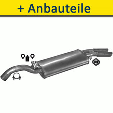 Endtopf Auspuff+ für VW GOLF II 1.8 107/112/90PS 1984-1991