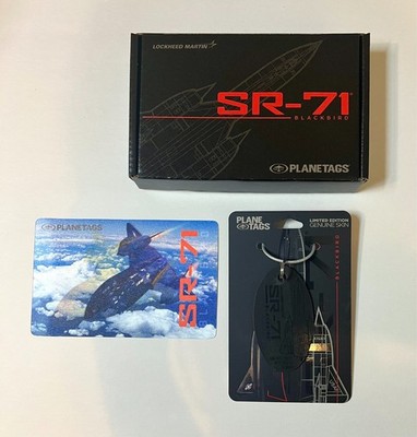 Motoart PlaneTags Lockheed SR-71 Blackbird 61-7971 - Exterior Thin