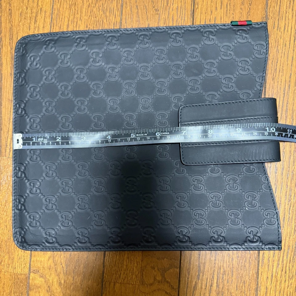 Gucci iPad case Guccissima Gray Shelly line Webline - Image 2 of 4