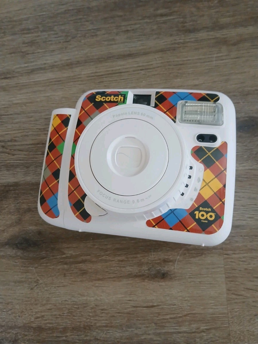Popoto 60mm Focus Free Instant Camera with Film & Batteries Scotch