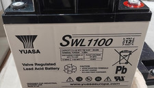 12 Volt 40 Ah wartungsfreie AGM Batterie Typ Yuasa SWL1100 für USV, Solar usw.