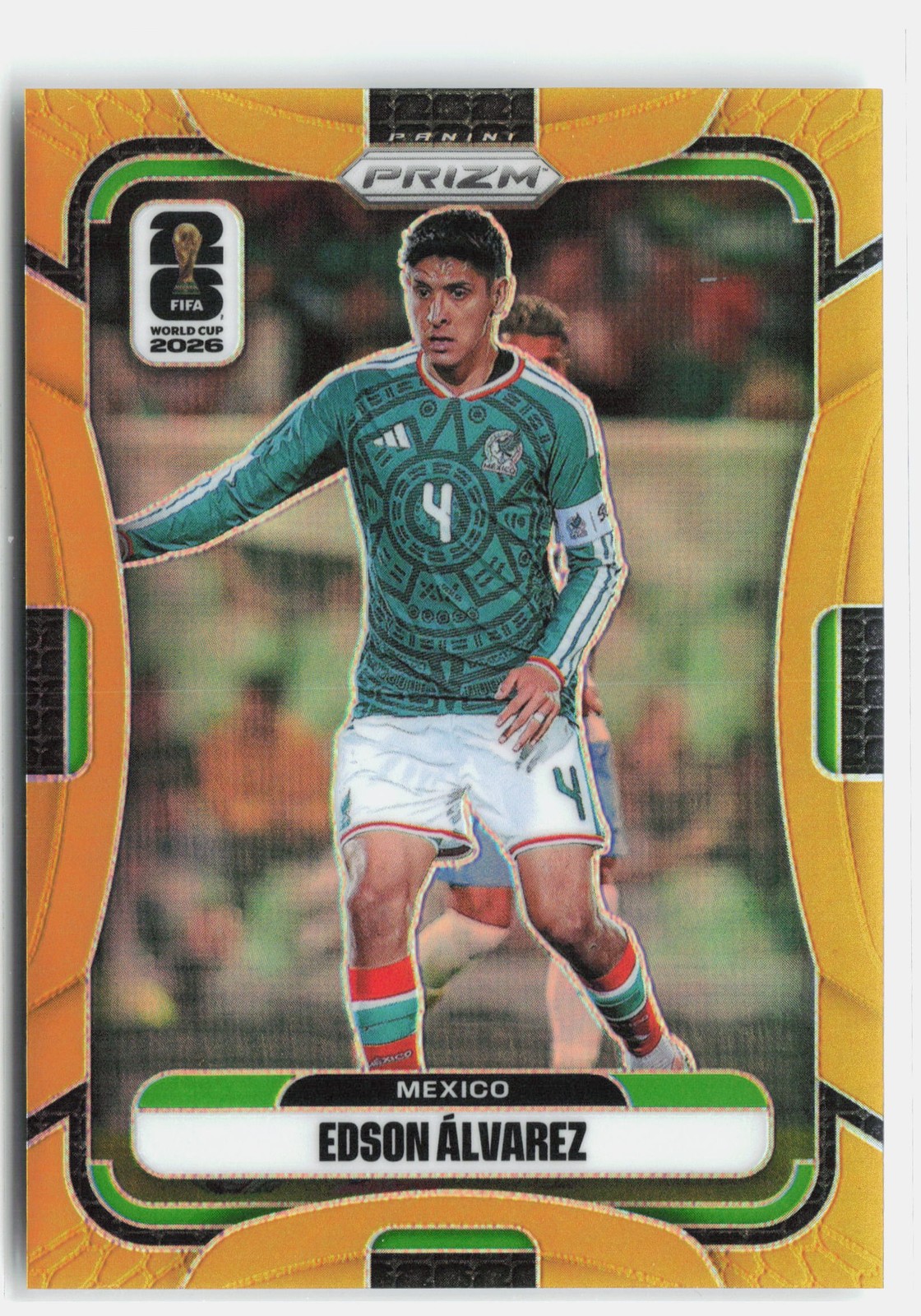 2026 Panini Prizm FIFA World Cup #292 Edson Alvarez Gold Prizms #/10 view 1
