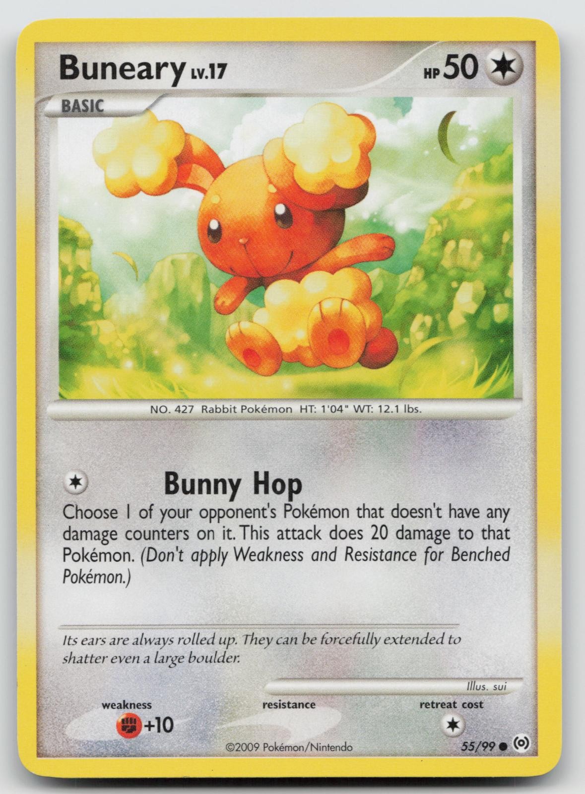 Buneary 55/99 Arceus Pokemon LP D500