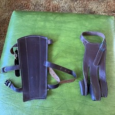Vintage Indian Archery  Logo Leather Arm Guar...