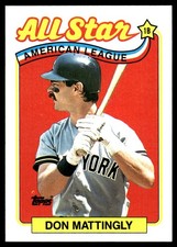 Don Mattingly 1989 Topps #397 Yankees MLB READ FREE SHIPPING AutographDen