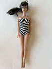 Vintage 1958 Japan  Barbie Brunette Ponytail Doll w/Bathing Suit Hair Needs TLC