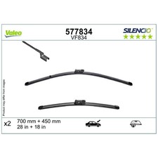 Valeo Scheibenwischer Set vorne 11B998002 577834