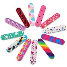 20 Pieces Mini Professional Nail Files Double Sided Emery Boards Nail File and