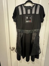 Her Universe Star Wars Darth Vader Black Retro Dress Cosplay Size 1