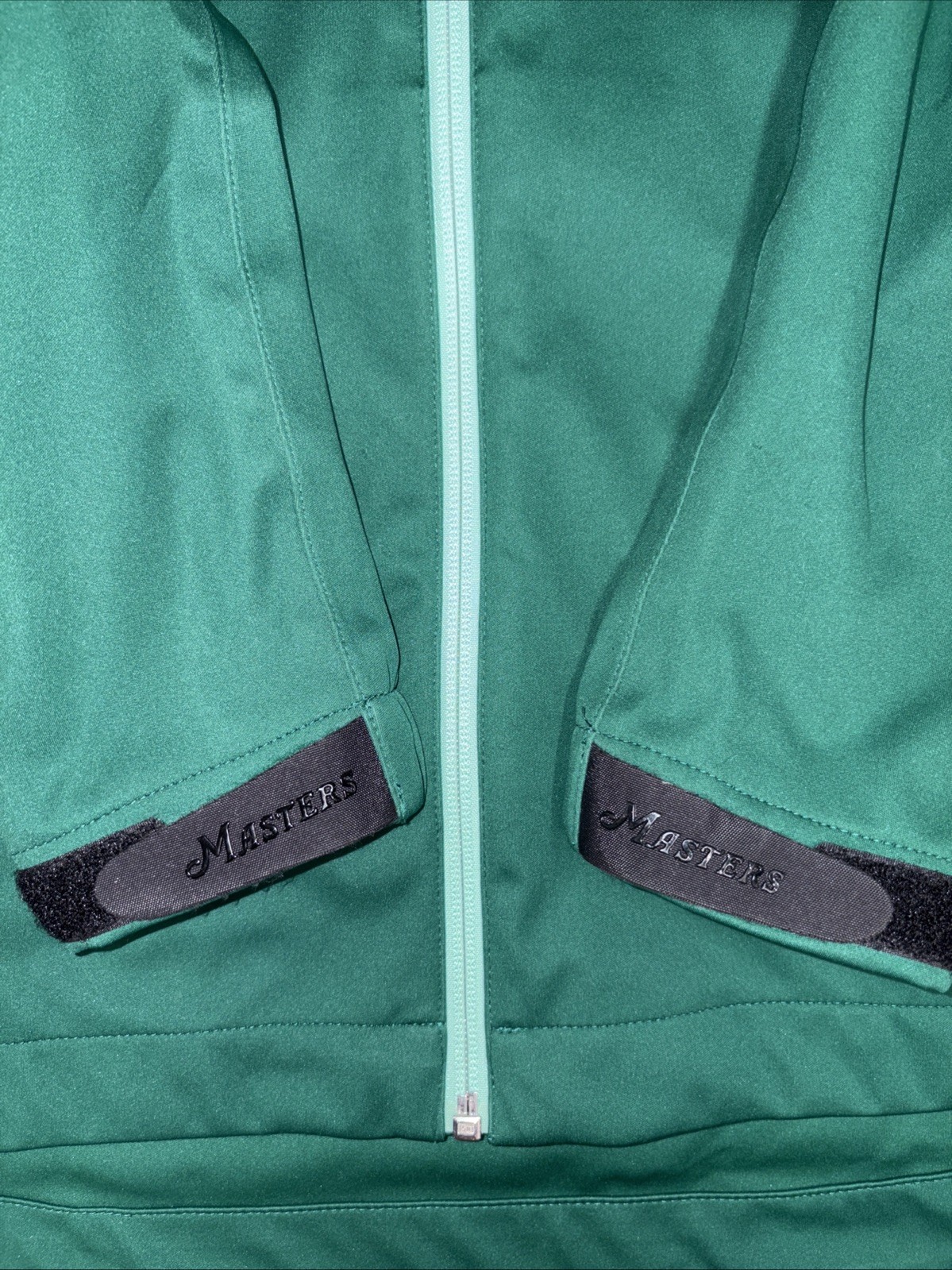 Masters Tech Men’s Performance Full Zip Golf Jacket W/ Stowable Hood Size Med